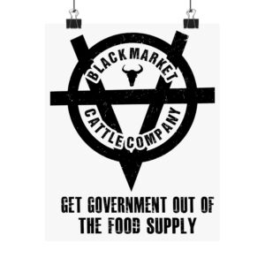 Rebellious Matte Vertical Posters with Bold Statement