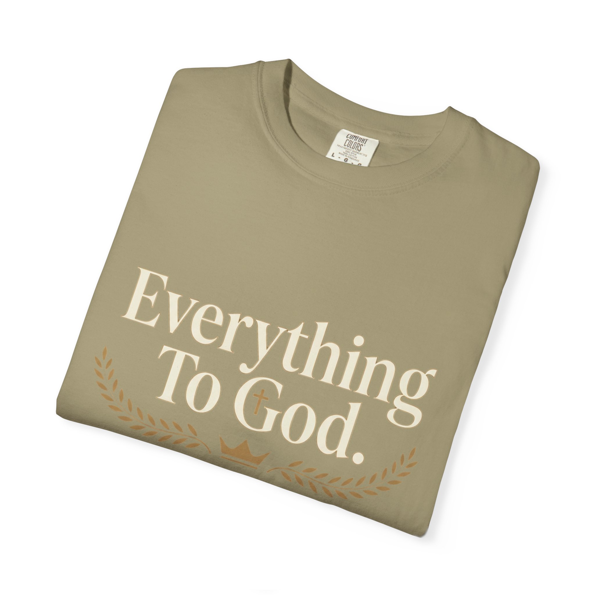 Faith Statement T-Shirt — "Everything to God, Nothing to Caesar" Religious Graphic Tee - Image 23