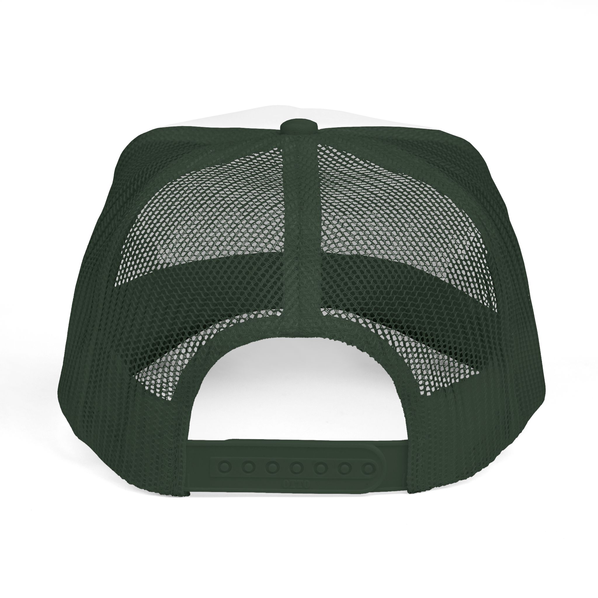 Trucker Cap — "Good Ideas Don't Require Force" Embroidered Mesh Hat - Image 7