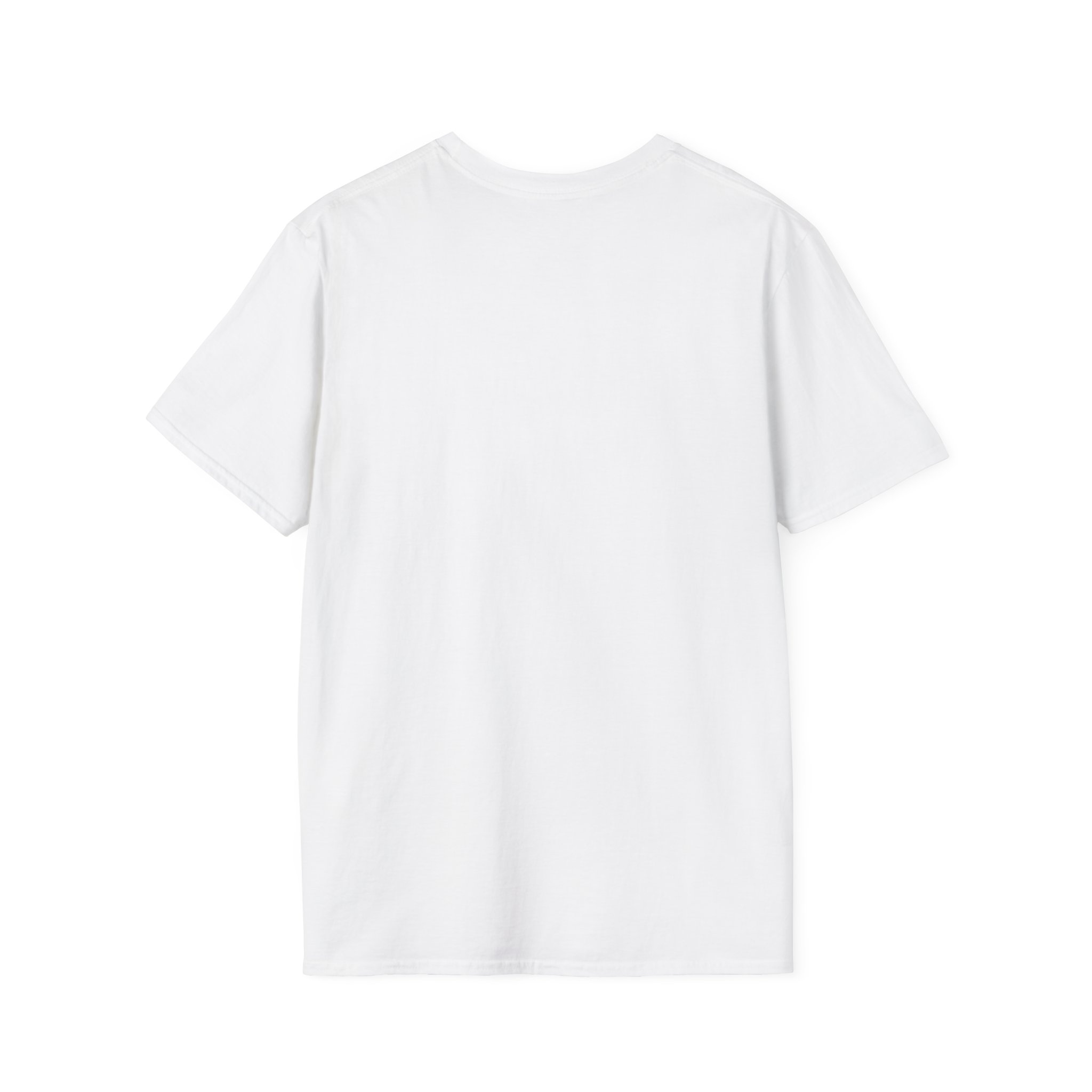 Ask Me How War Is the Health of the State skull tee in White, plain back.